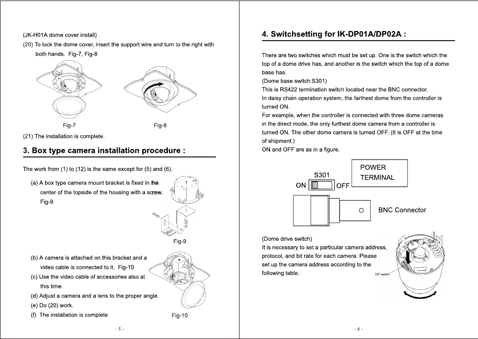 Toshiba JK-H01A User Manual | Page 4 / 6