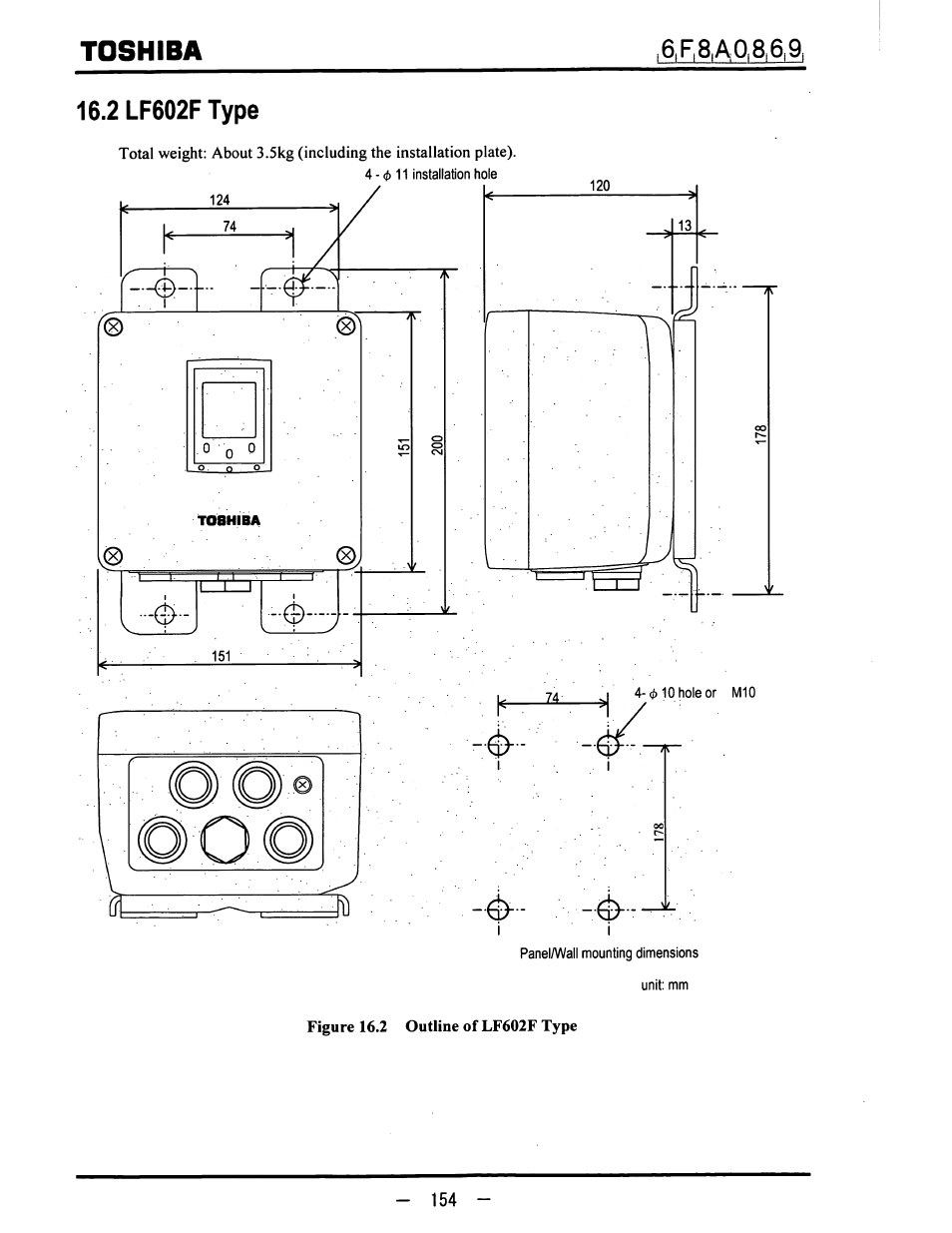 2 lf602ftype, 2 lf602f type, Toshiba | Toshiba LF600F User Manual | Page 155 / 162