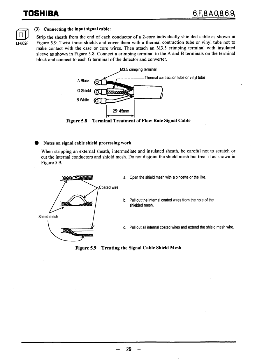 Toshiba | Toshiba LF600F User Manual | Page 30 / 162