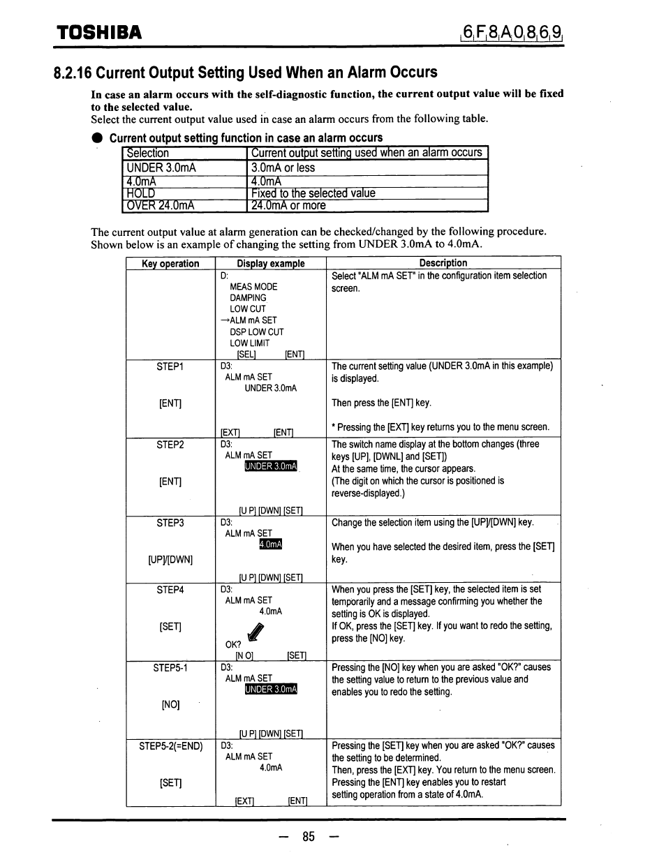 Toshiba | Toshiba LF600F User Manual | Page 86 / 162