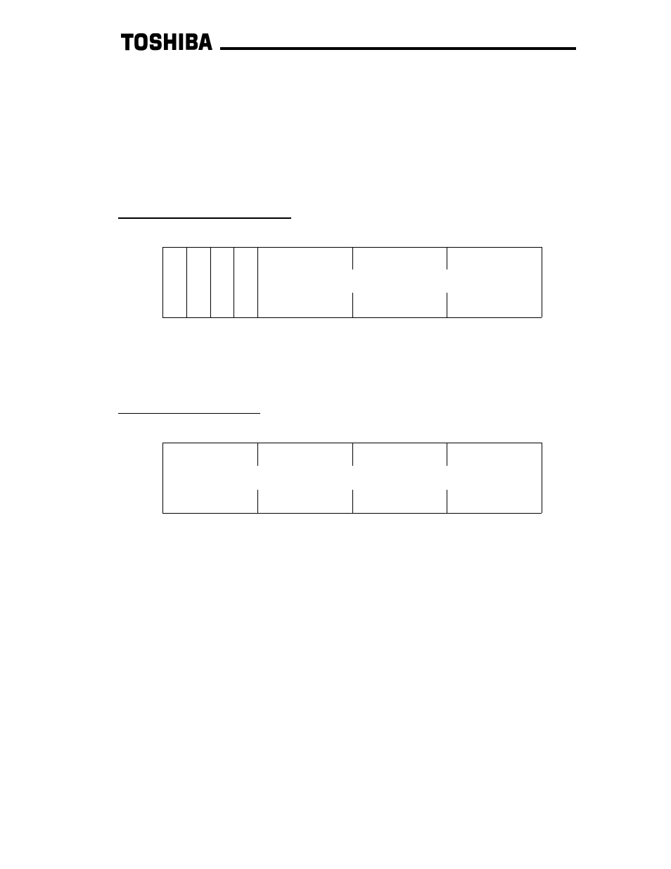 Parameter register access, Parameter number / action output words | Toshiba G3 TOSVERT-130 User Manual | Page 26 / 62