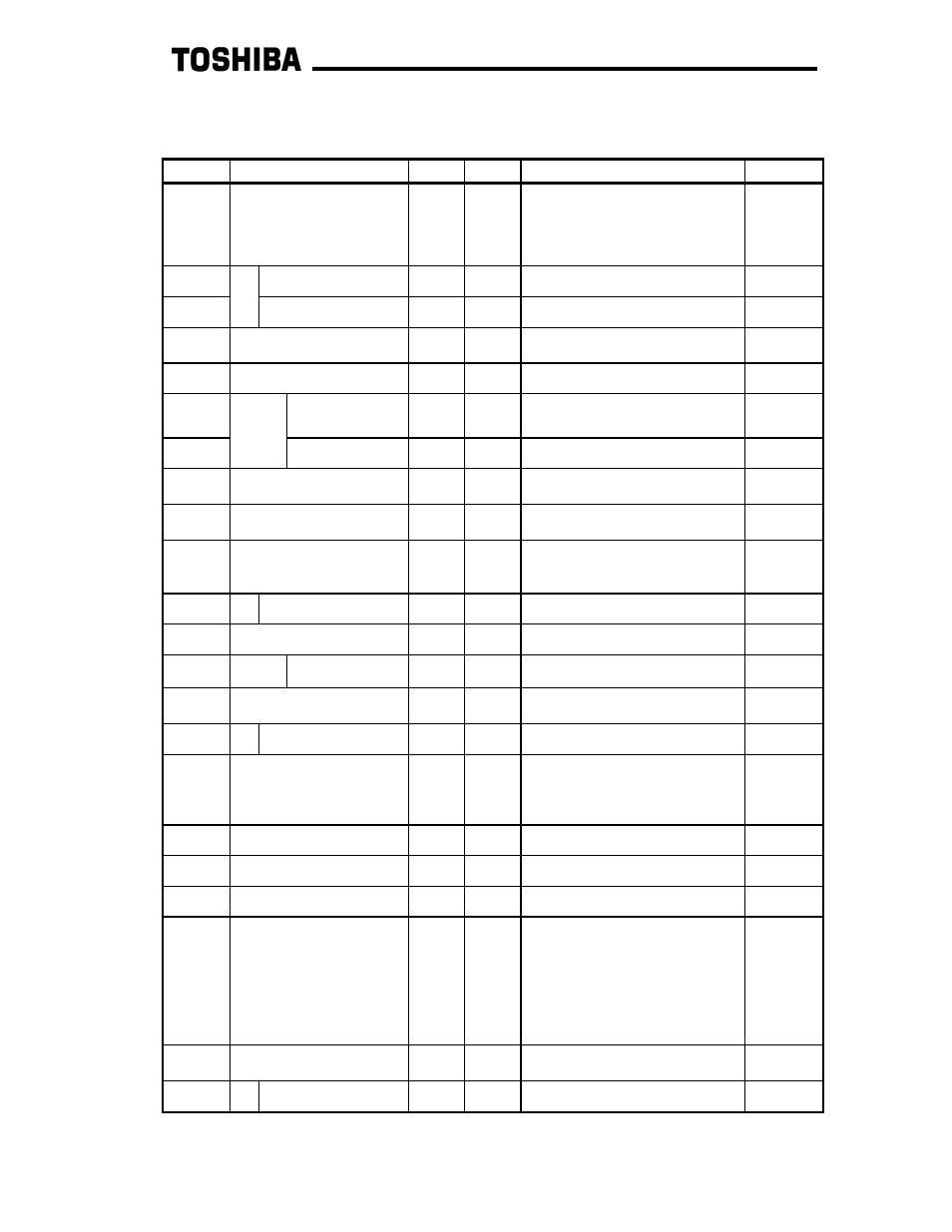 Group:protection function parameters | Toshiba G3 TOSVERT-130 User Manual | Page 44 / 62
