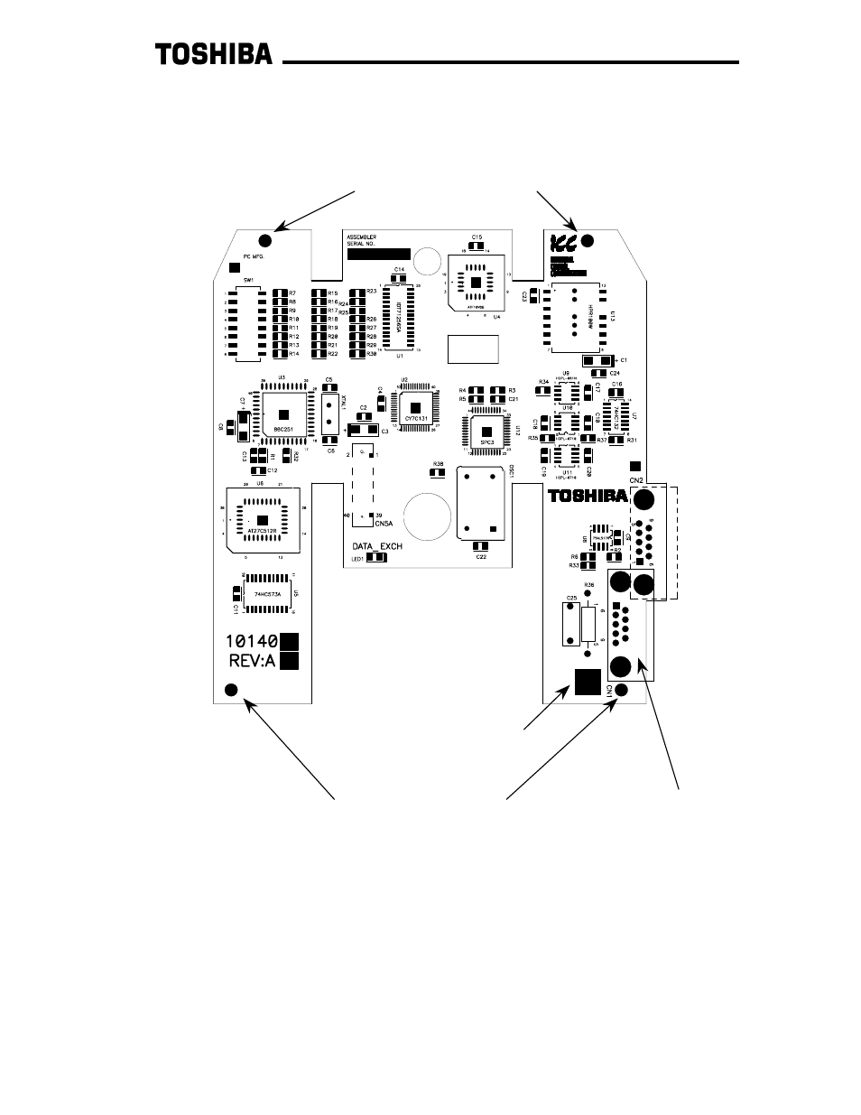 Interface board diagram | Toshiba G3 TOSVERT-130 User Manual | Page 6 / 62