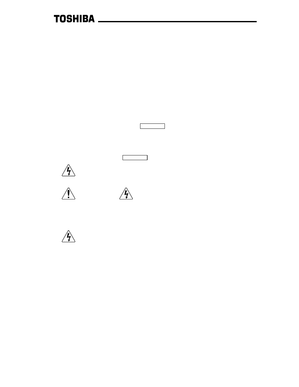 Installation procedure, Caution, Danger | Toshiba G3 TOSVERT-130 User Manual | Page 8 / 62