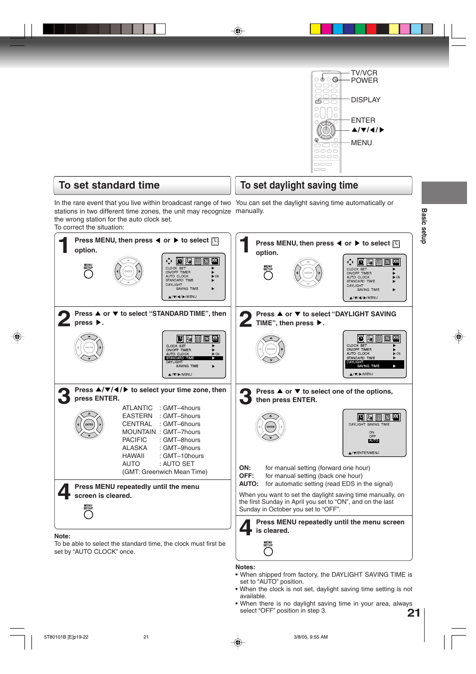 Toshiba MW27F51 User Manual | Page 21 / 72