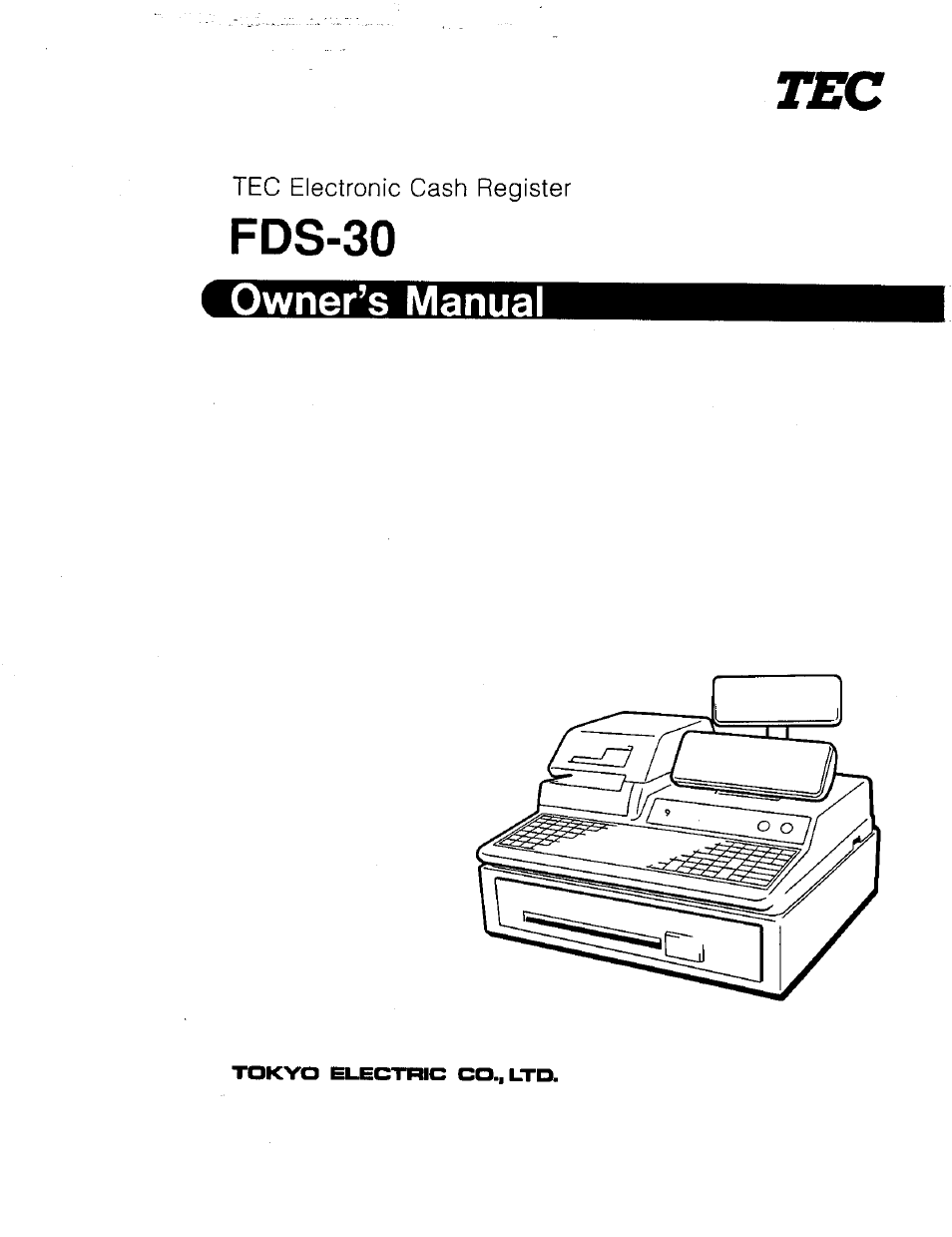 Toshiba TEC FDS-30 User Manual | 142 pages