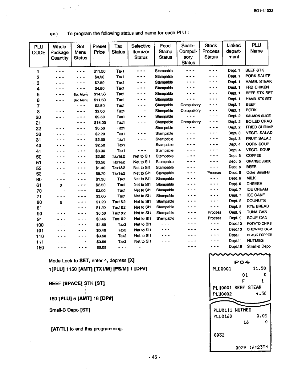 Toshiba TEC FDS-30 User Manual | Page 112 / 142