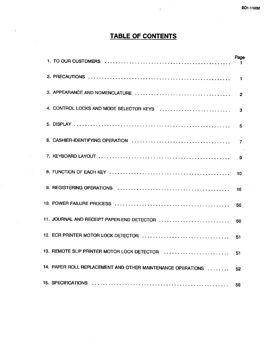 Toshiba TEC FDS-30 User Manual | Page 5 / 142