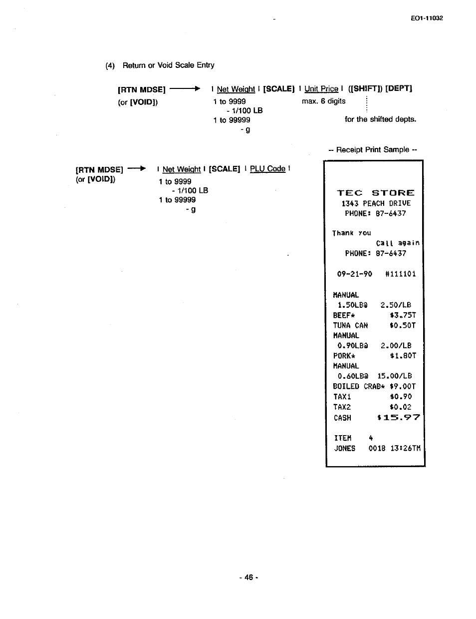 Toshiba TEC FDS-30 User Manual | Page 52 / 142