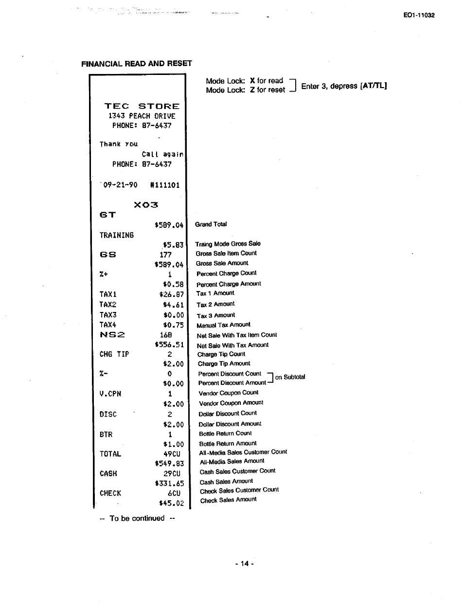 Toshiba TEC FDS-30 User Manual | Page 80 / 142