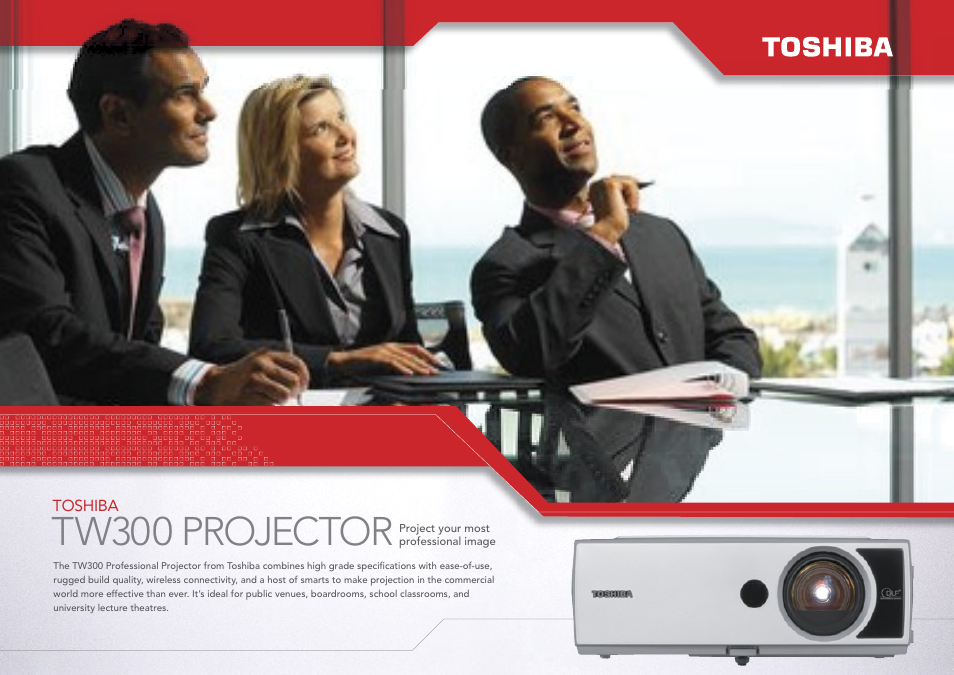 Toshiba TW300 User Manual | 2 pages