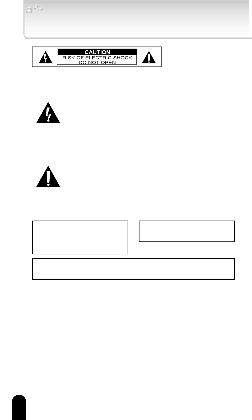 Important safeguards (cont.) | Toshiba IK-WR01A User Manual | Page 8 / 16