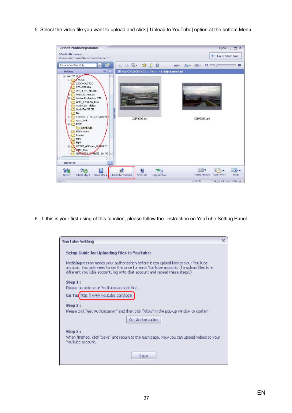 Toshiba Camileo H10 User Manual | Page 39 / 47