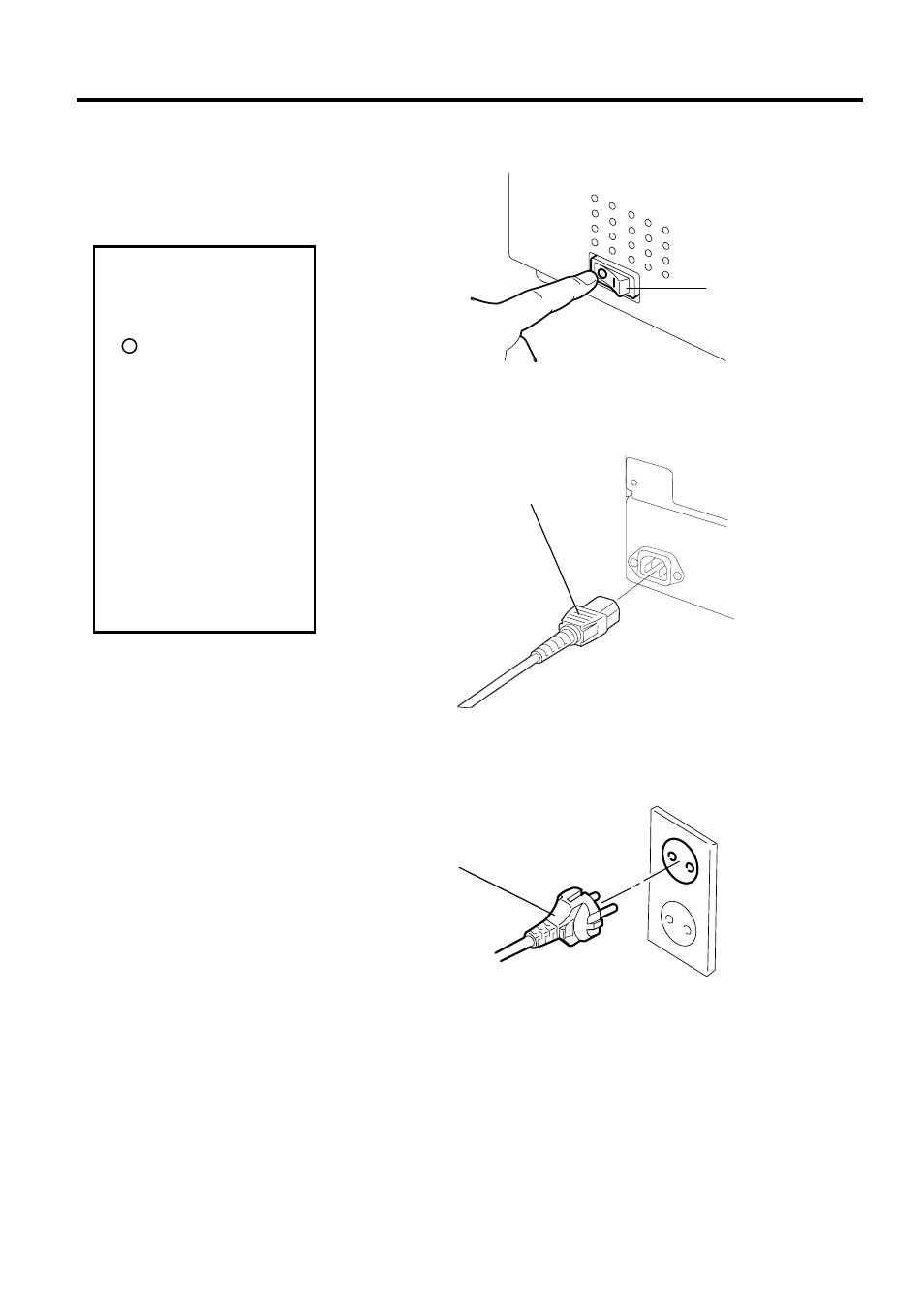 Connecting the power cord, 5 connecting the power cord | Toshiba B-852-TS12-QP User Manual | Page 16 / 55