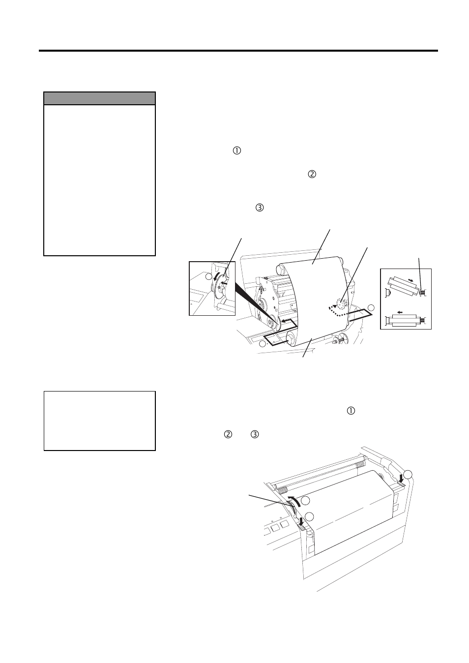 Loading the ribbon, 9 loading the ribbon | Toshiba B-852-TS12-QP User Manual | Page 24 / 55