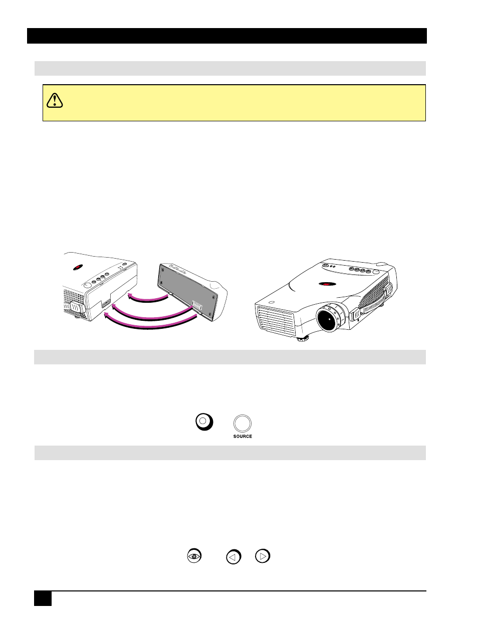 Attaching the optional audio/visual module, Optional video module caution, Attaching the optional video module to the mp7630 | Toshiba MP7630 User Manual | Page 24 / 40