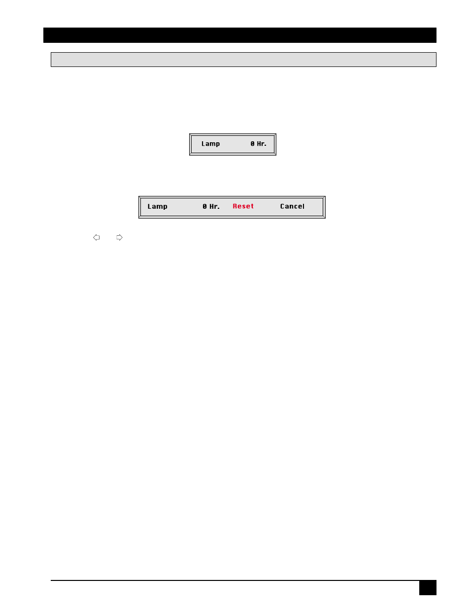 Resetting lamp hours, Maintenance | Toshiba MP7630 User Manual | Page 31 / 40