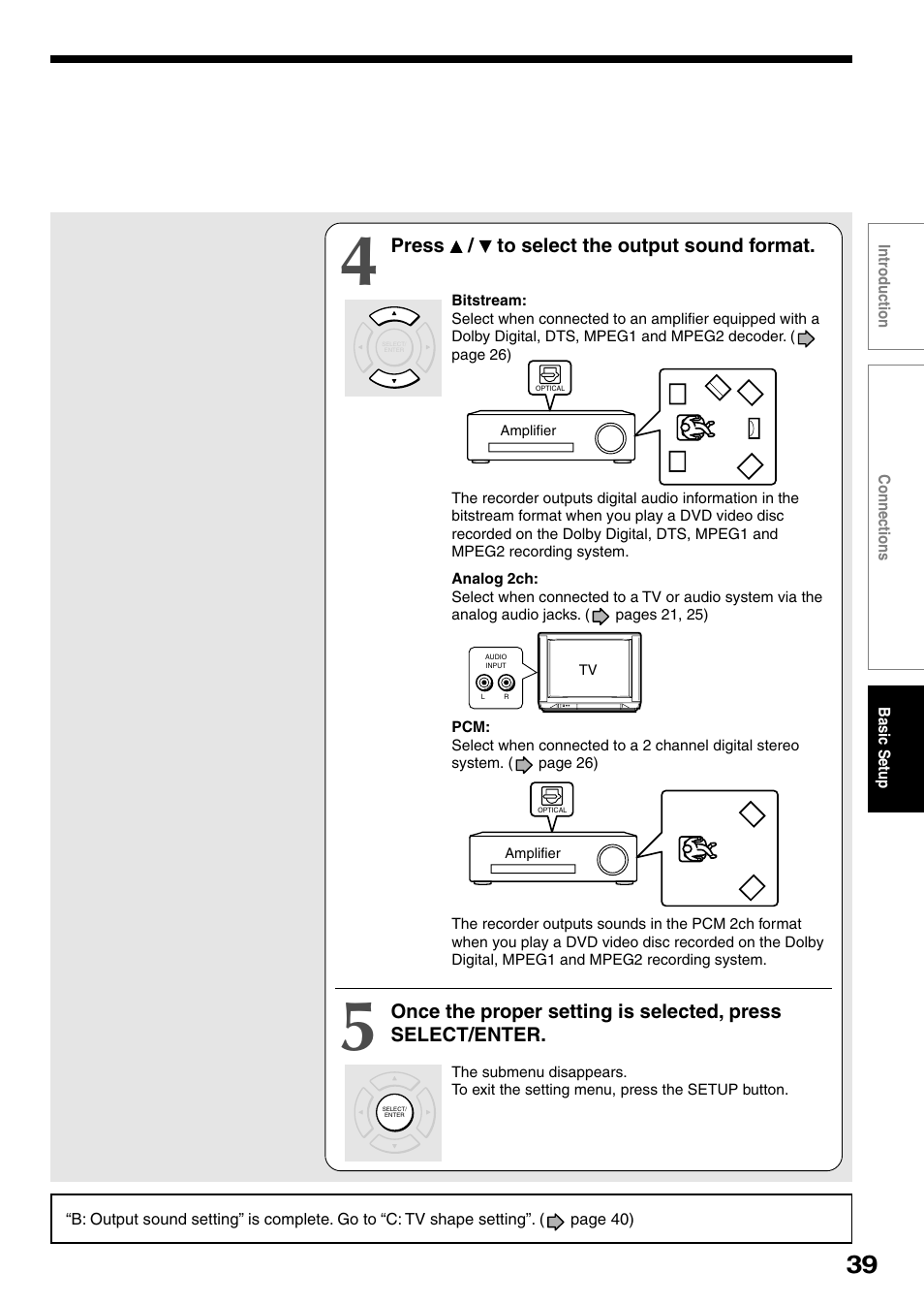 Toshiba D-R4SU User Manual | Page 39 / 52