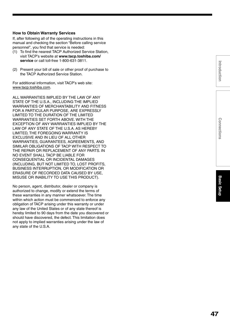 Toshiba D-R4SU User Manual | Page 47 / 52