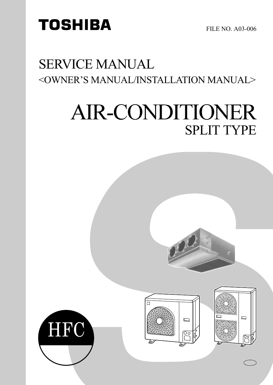 Toshiba R410A User Manual | 88 pages
