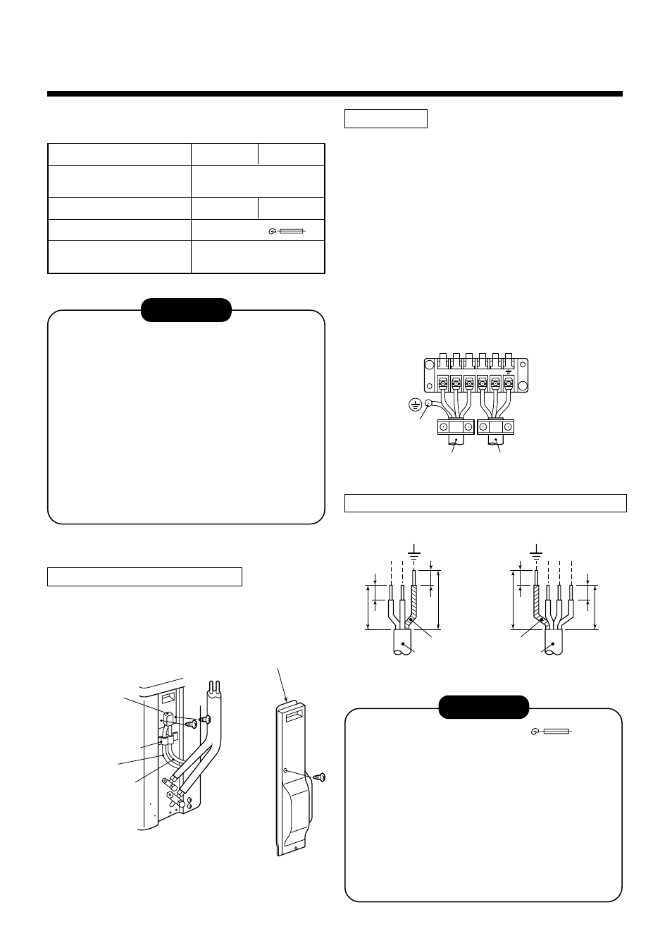 Electrical work, Caution | Toshiba R410A User Manual | Page 15 / 88