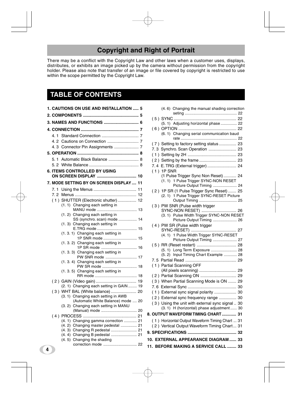 Toshiba IK-TF9U User Manual | Page 4 / 34