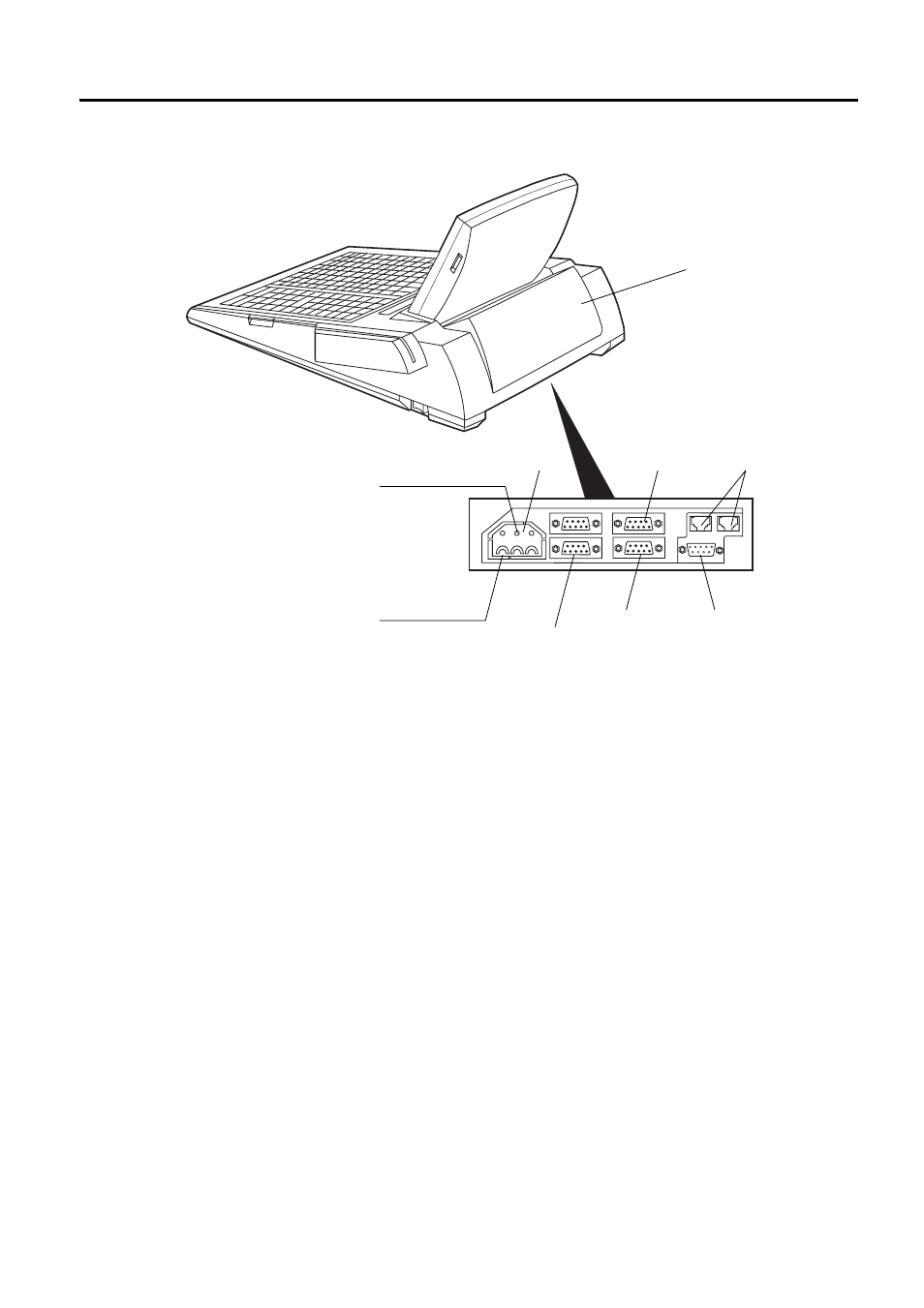 Rear view -2, 2 rear view | Toshiba FS-2600-1 User Manual | Page 13 / 210