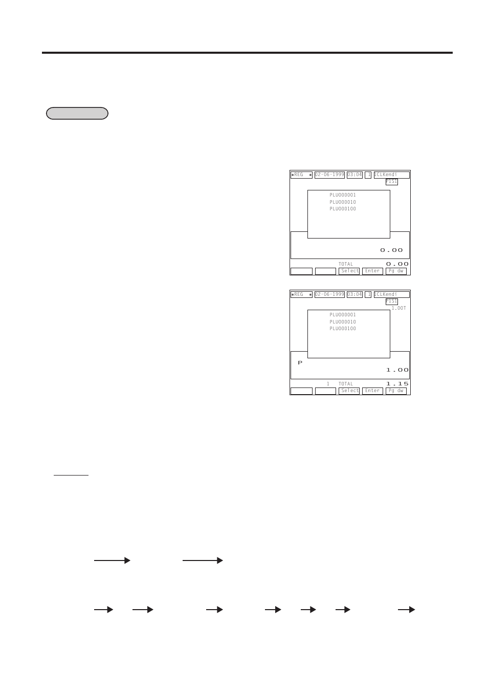 Plu (menu item) entry through the menu window -6, 9 plu (menu item) entry through the menu window | Toshiba FS-2600-1 User Manual | Page 32 / 210