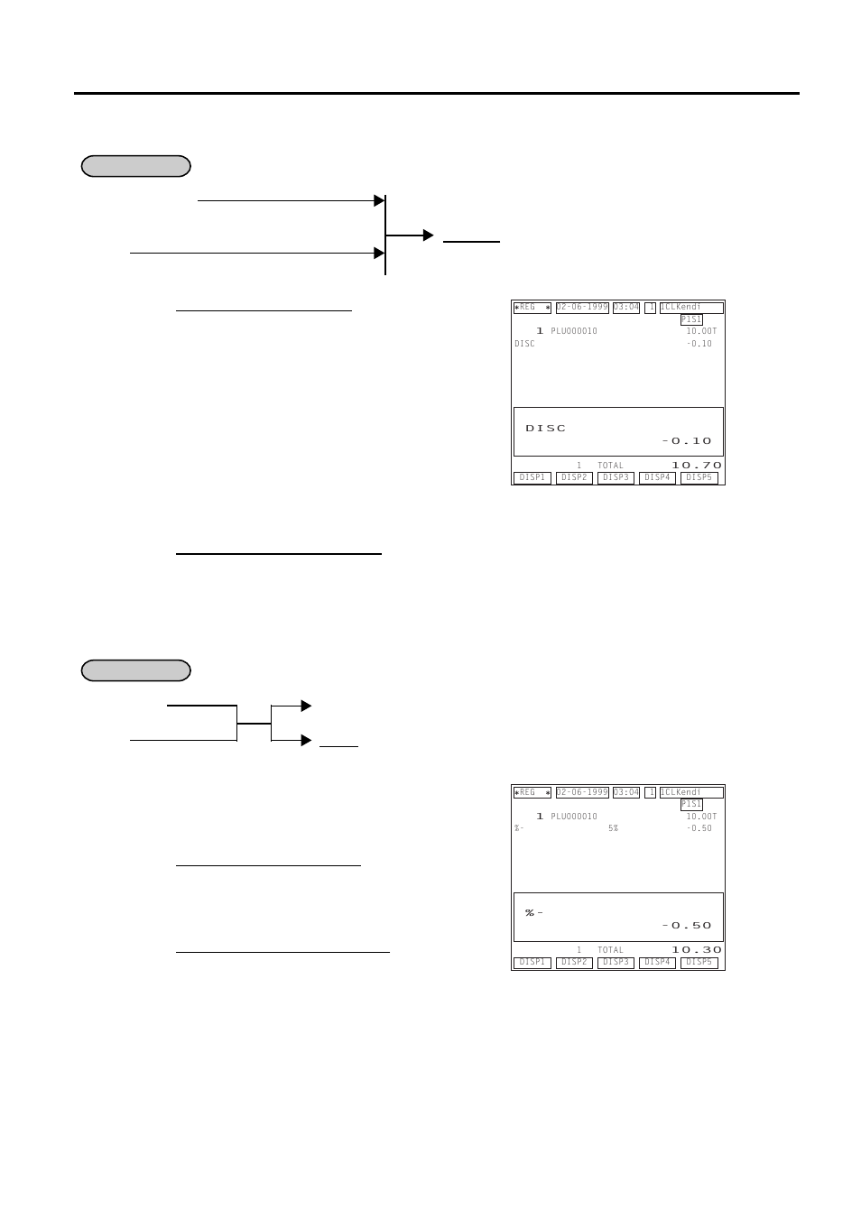 Dollar discount -25, Percent discount, percent charge -25, 43 dollar discount | 44 percent discount, percent charge | Toshiba FS-2600-1 User Manual | Page 51 / 210