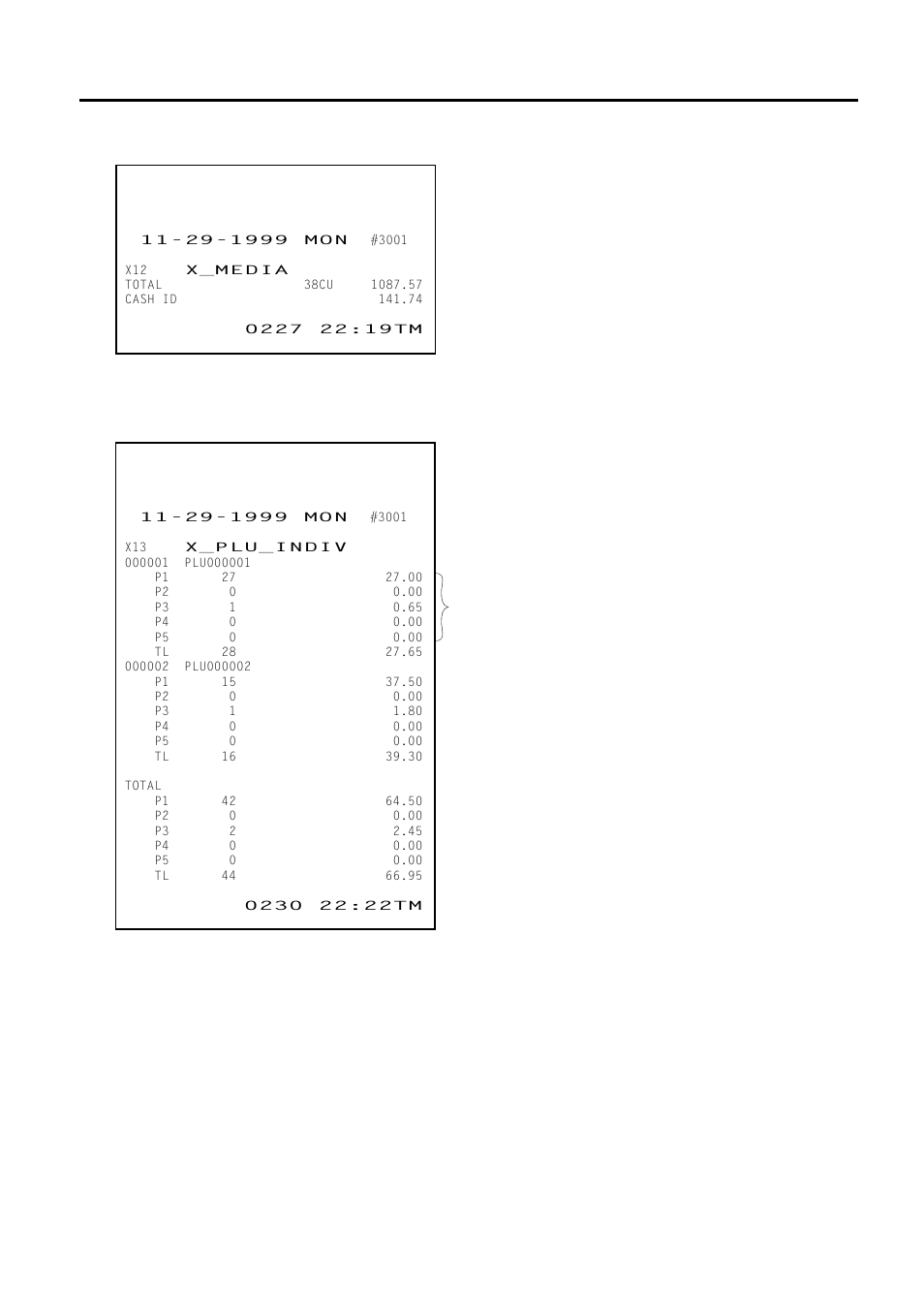 9 plu read or reset report (daily or periodic) | Toshiba FS-2600-1 User Manual | Page 90 / 210