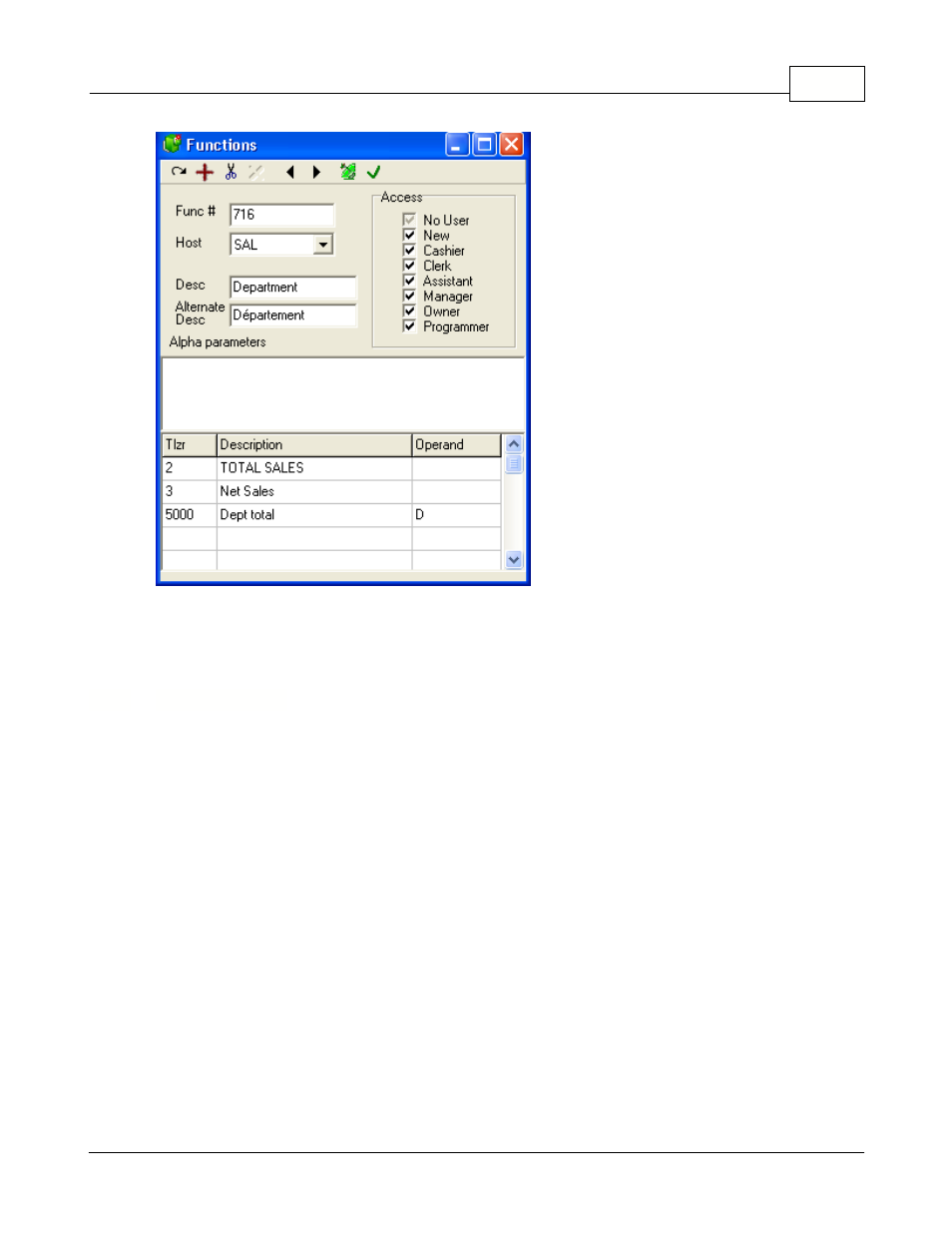 Totalizer table | Toshiba Electric Keyboard User Manual | Page 123 / 186