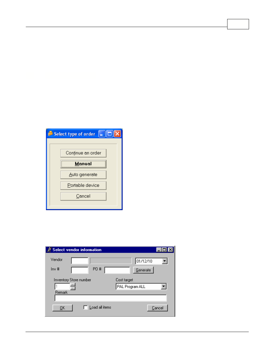 Purchase orders, 1 purchase orders | Toshiba Electric Keyboard User Manual | Page 149 / 186