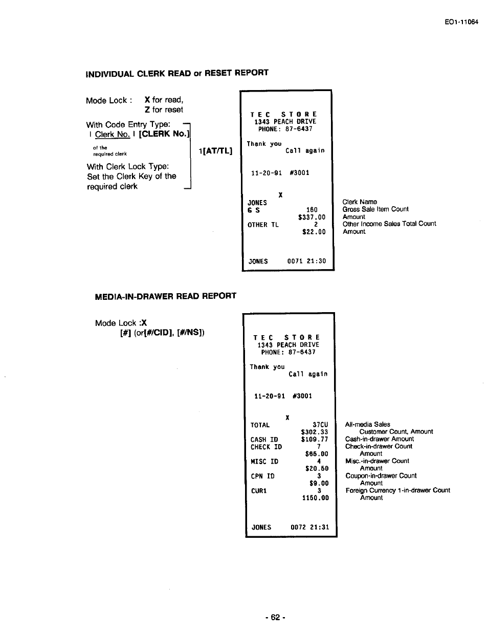 1[at/tl, Media-in-drawer read report | Toshiba TEC MA-1300 User Manual | Page 66 / 98