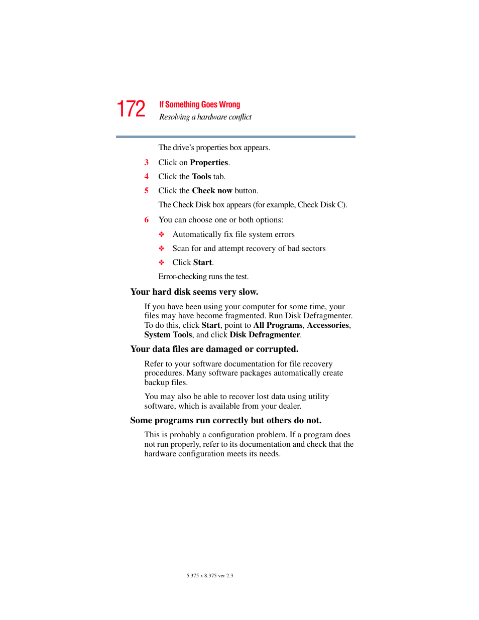 Toshiba SATELLITE M30X User Manual | Page 172 / 231