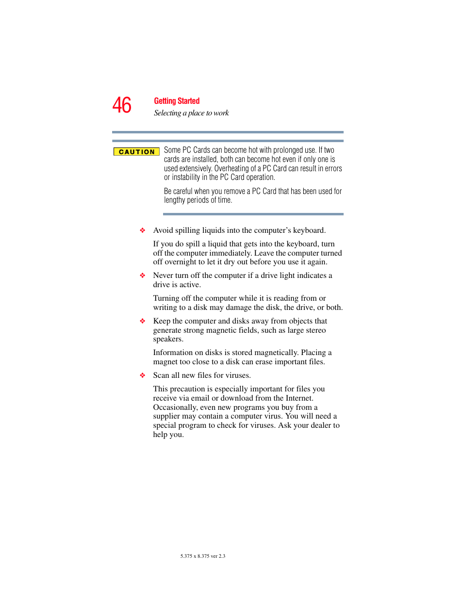 Toshiba SATELLITE M30X User Manual | Page 46 / 231