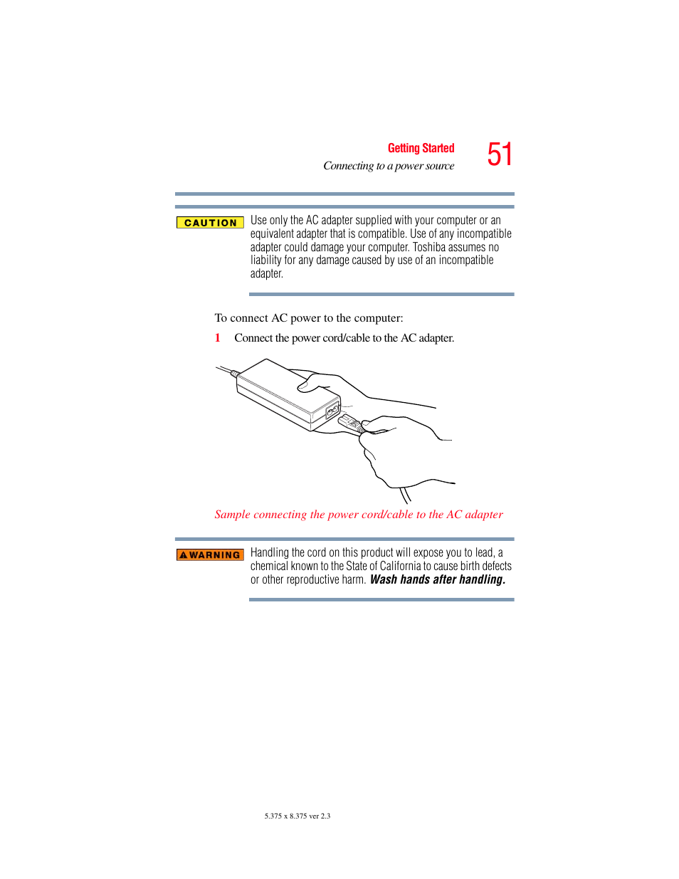 Toshiba SATELLITE M30X User Manual | Page 51 / 231