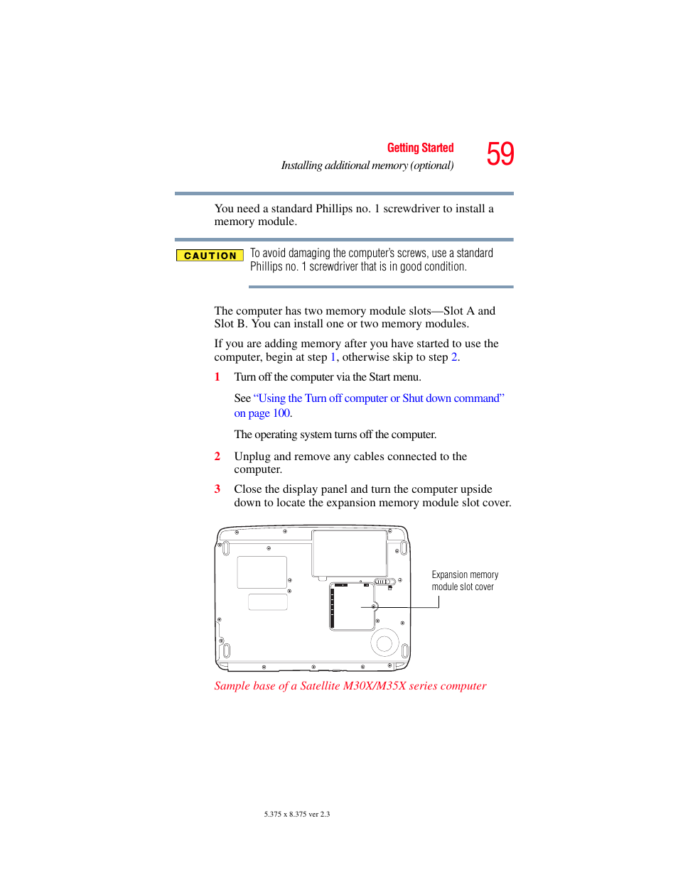 Toshiba SATELLITE M30X User Manual | Page 59 / 231