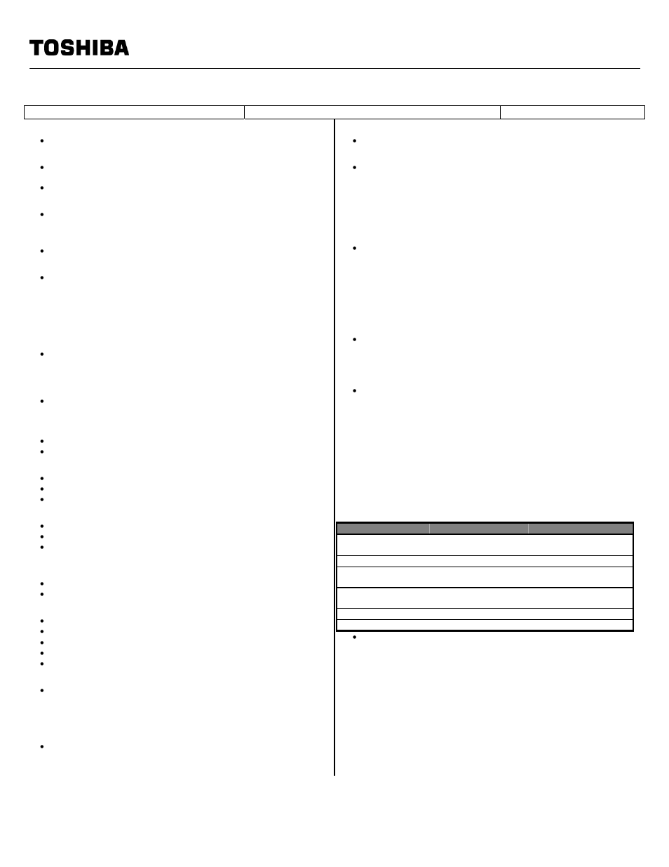 Toshiba A205  EN User Manual | 1 page