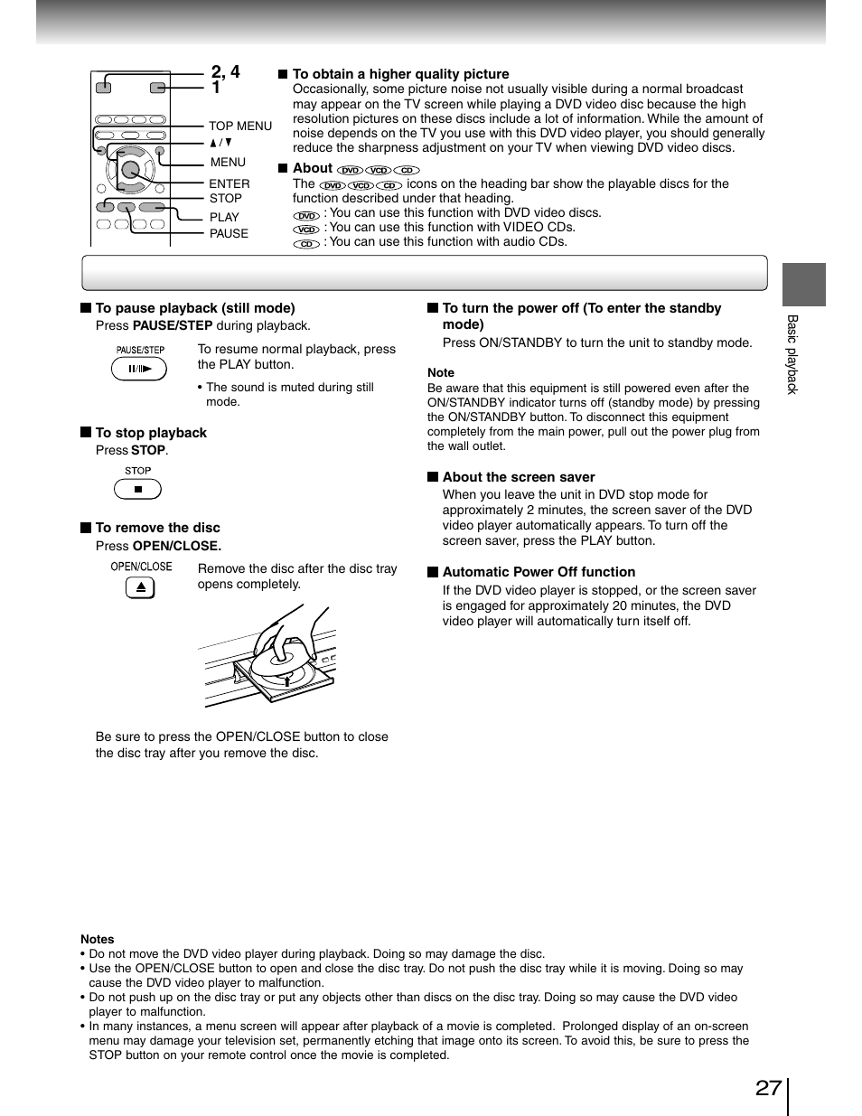 Toshiba SD-4980SU User Manual | Page 27 / 73