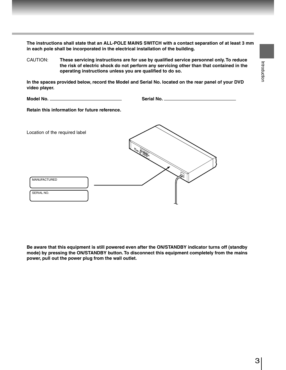 Toshiba SD-4980SU User Manual | Page 3 / 73