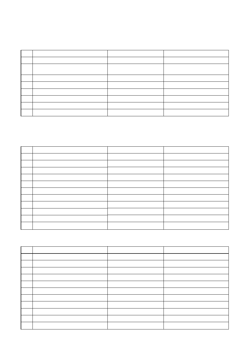 Specifications of electrical parts, 1. indoor unit, 2. outdoor unit | Toshiba RAV-SM1101BT-E User Manual | Page 23 / 126