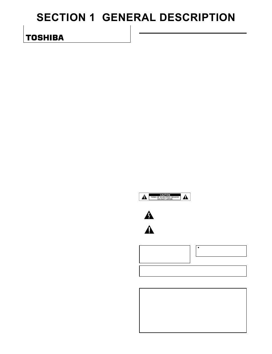 Toshiba IK-6400A User Manual | 4 pages