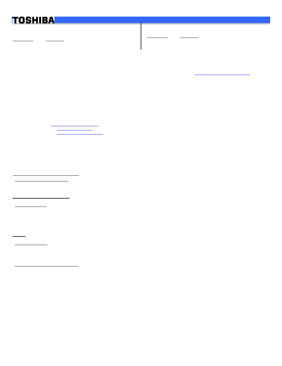 Article iii. subject to change, Article iv. return policy | Toshiba P100-ST9012 User Manual | Page 3 / 8