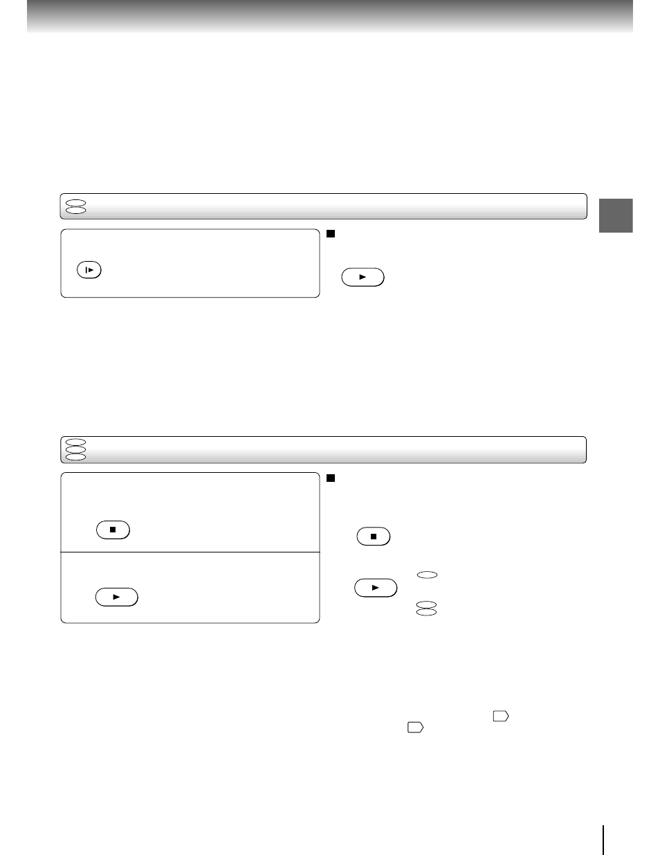 Playing in slow-motion, Resuming playback from the same location | Toshiba SD-1700 User Manual | Page 23 / 51
