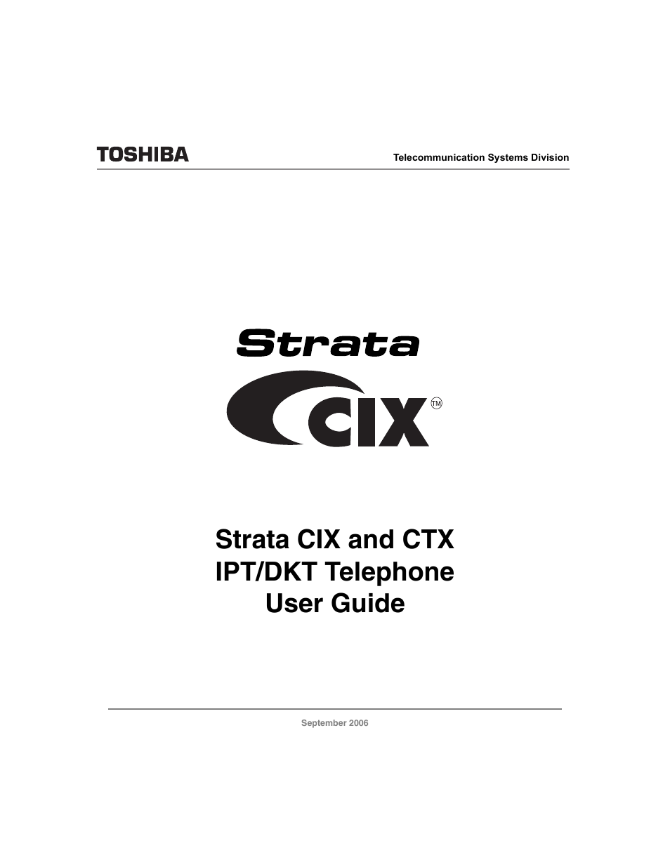 Toshiba CT User Manual | 155 pages