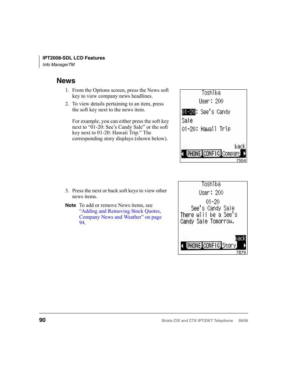 News | Toshiba CT User Manual | Page 106 / 155