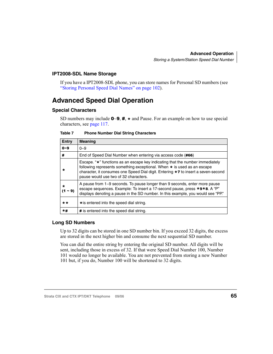 Advanced speed dial operation | Toshiba CT User Manual | Page 81 / 155