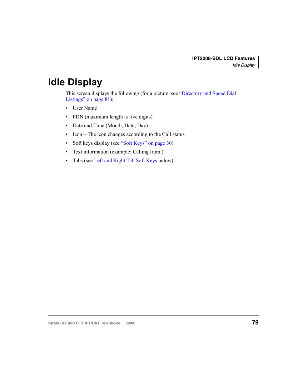 Idle display | Toshiba CT User Manual | Page 95 / 155
