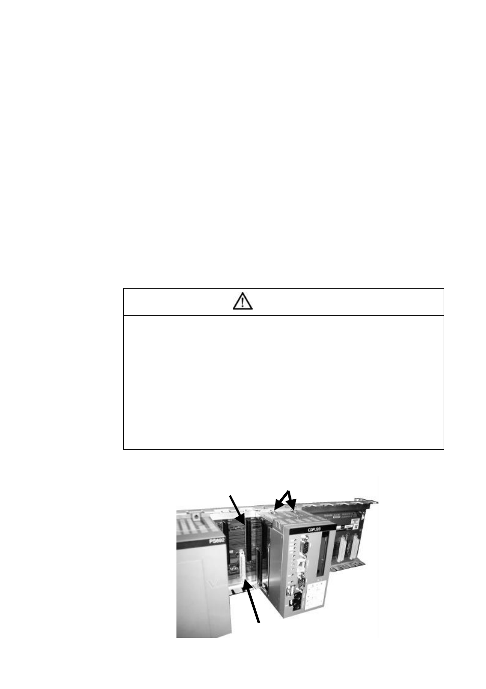 Caution, 3 module installation | Toshiba 2000 User Manual | Page 33 / 76