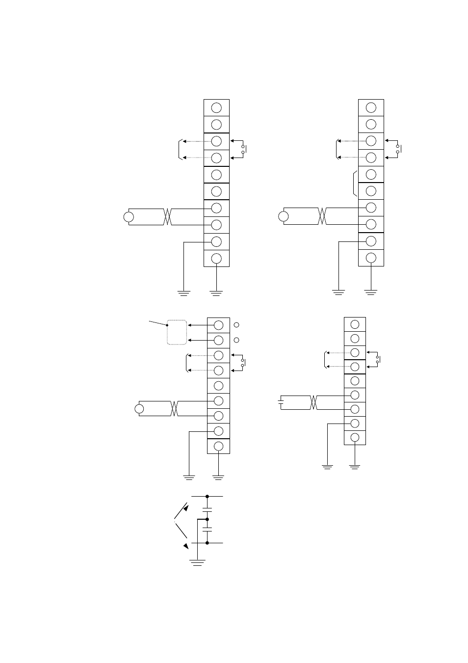 Wiring of the power supply, Chapter 2 installation computer m, Ps694 | Ps691, Ps693, 1 line filter ground (lg) | Toshiba 2000 User Manual | Page 38 / 76